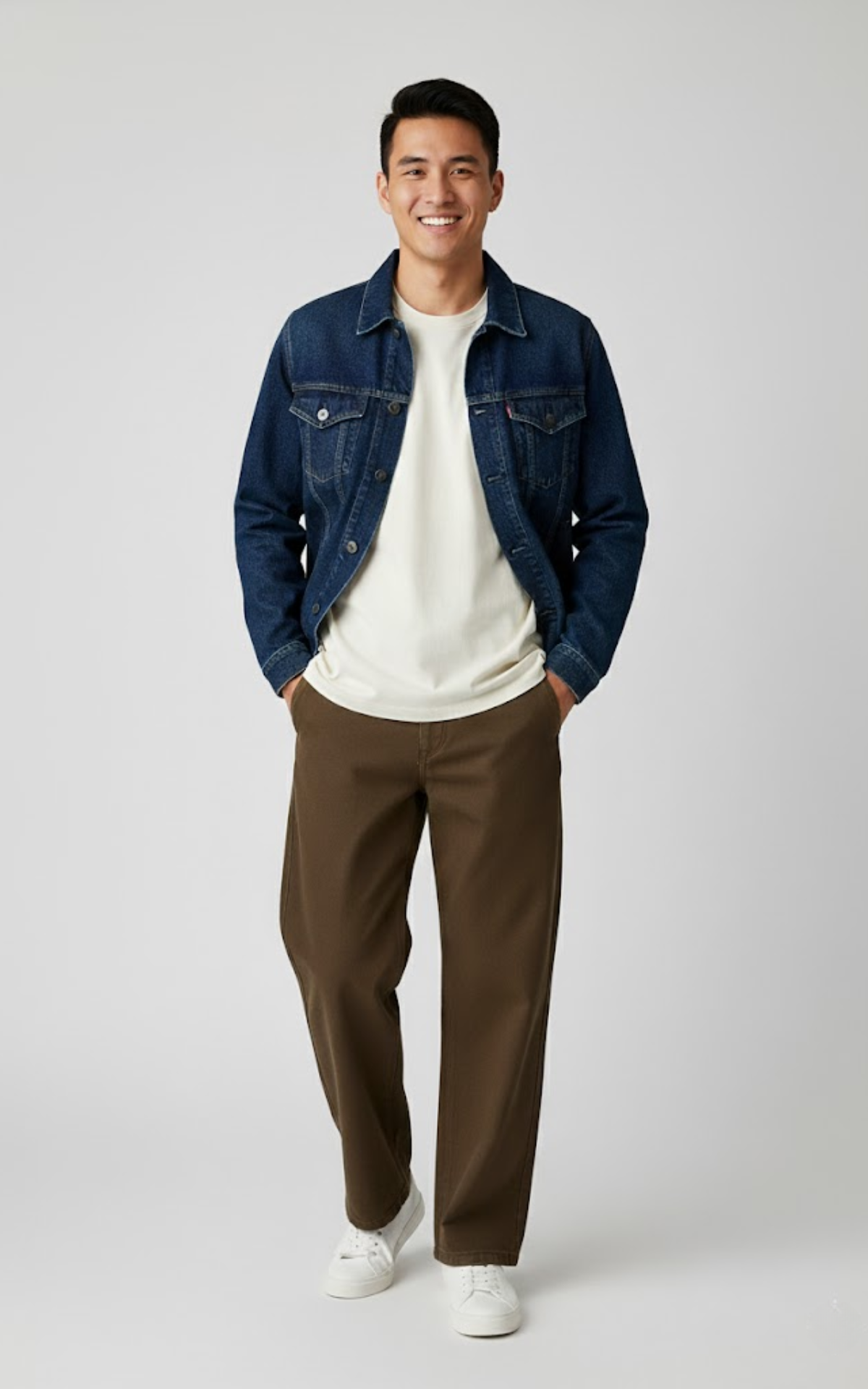 The Atlas 2 Wide-Leg Denim Jeans Modern Relaxed Fit Cotton Denim