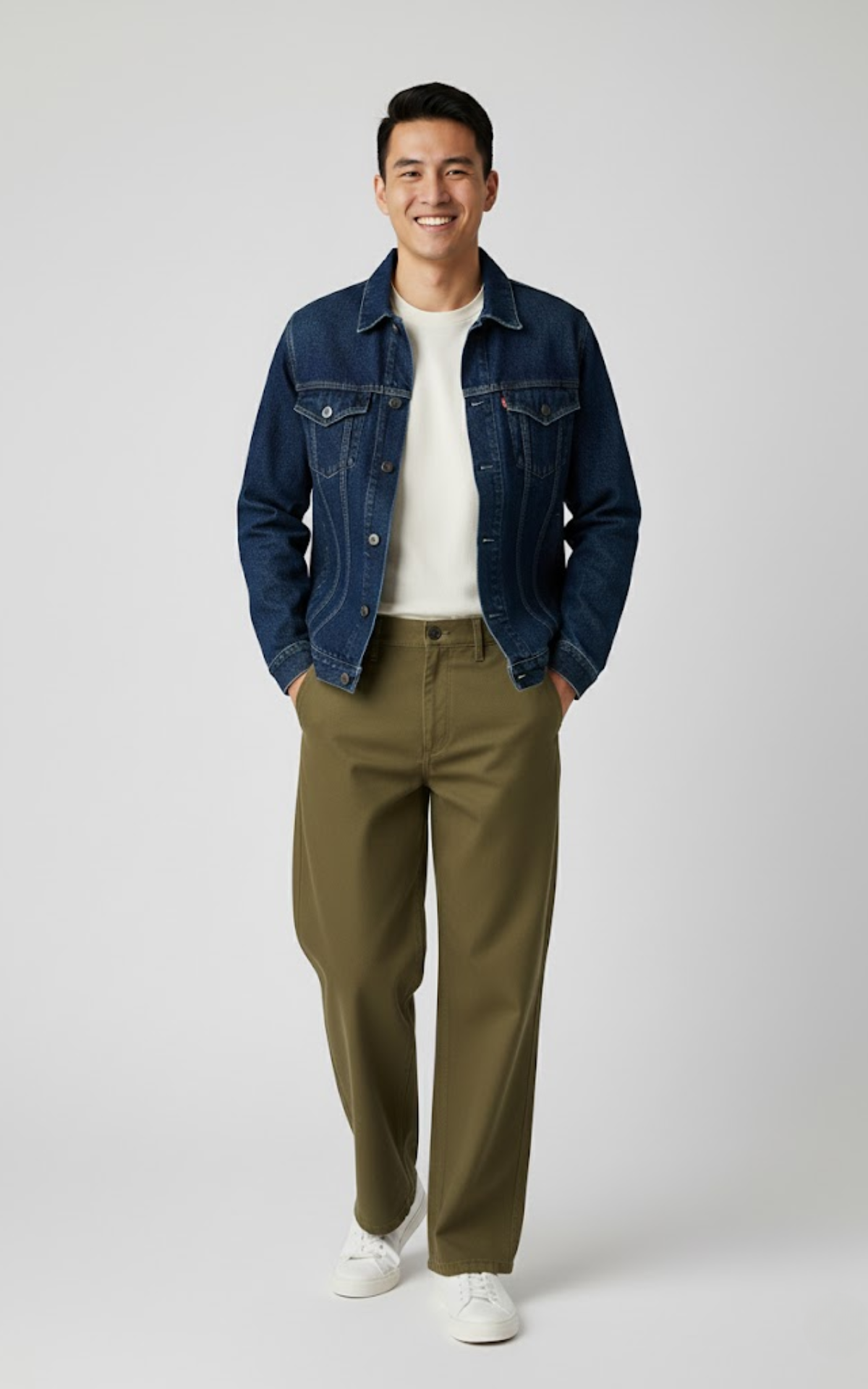 The Atlas 2 Wide-Leg Denim Jeans Modern Relaxed Fit Cotton Denim