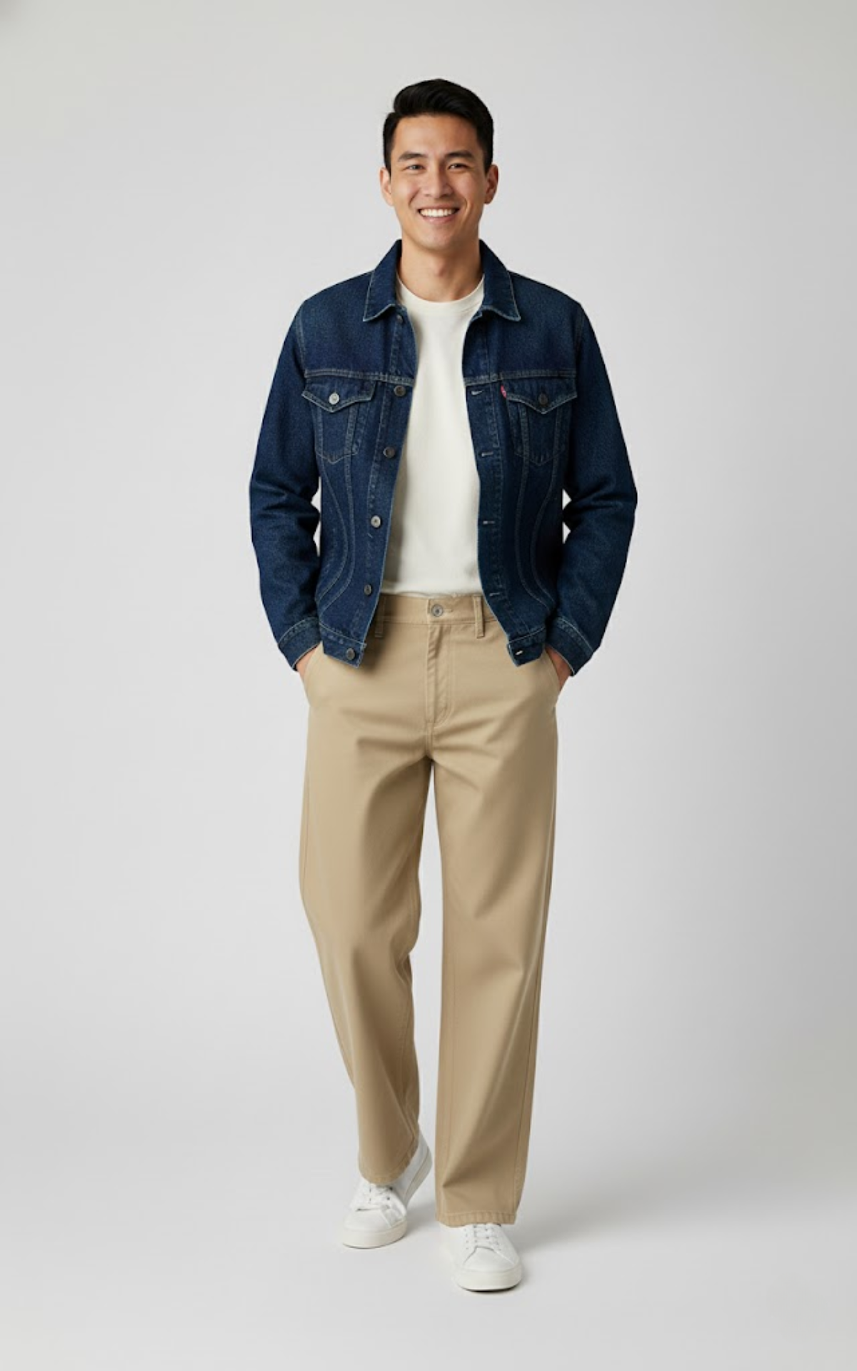 The Atlas 2 Wide-Leg Denim Jeans Modern Relaxed Fit Cotton Denim