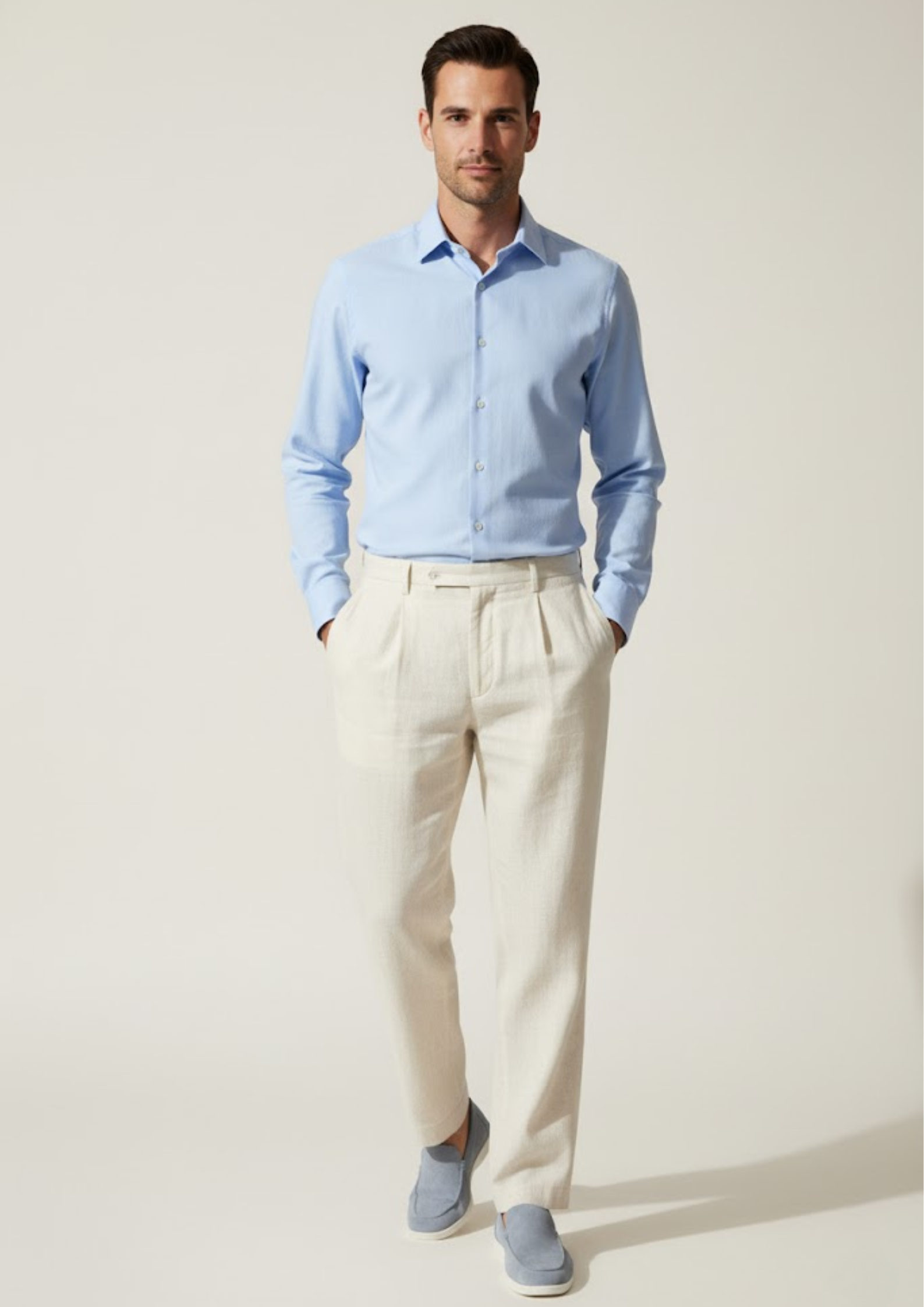 Men’s Suede Loafers Slip-On Casual Shoes – Lightweight Comfort Driving Moccasins