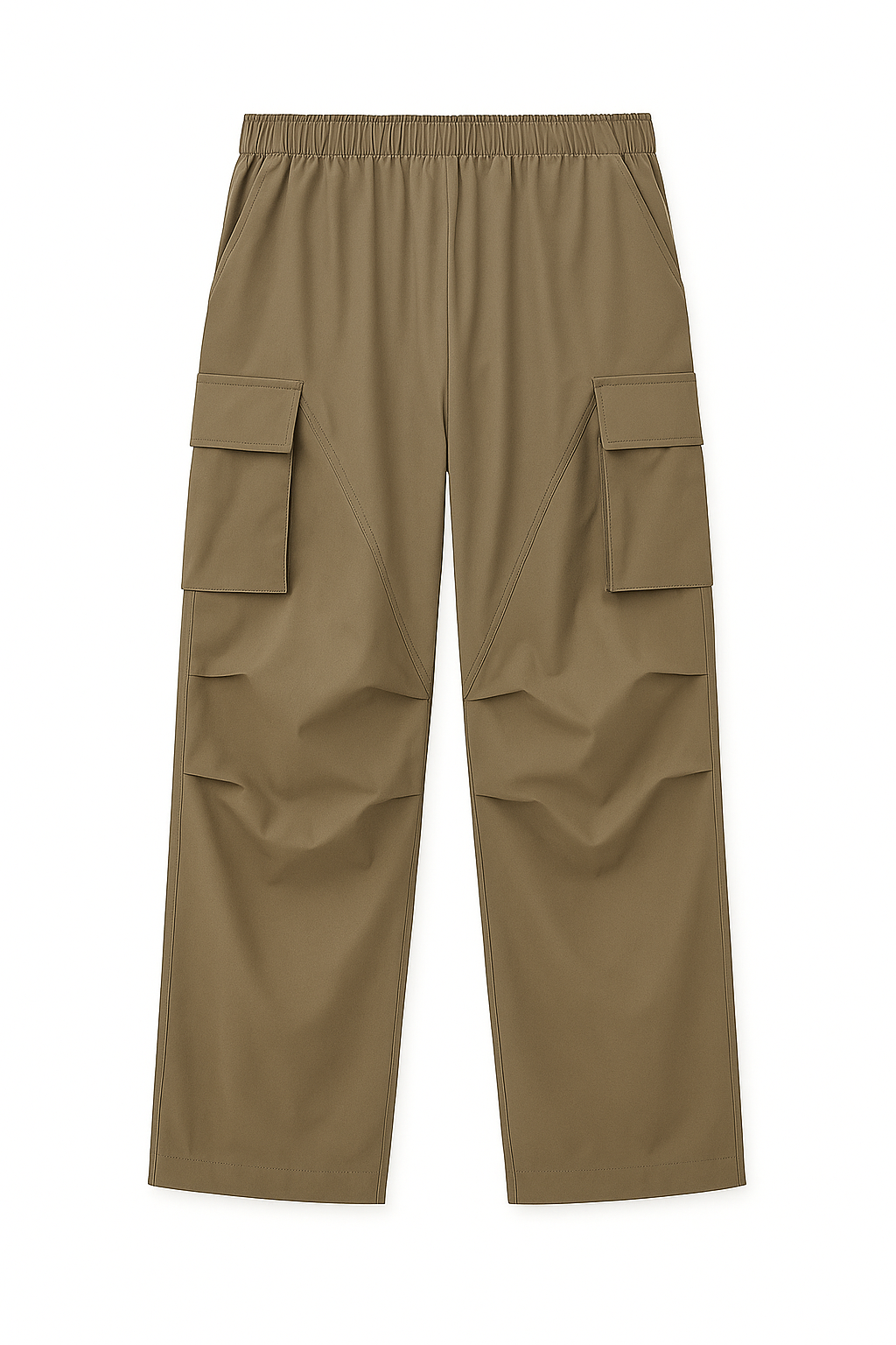 en’s Wide-Leg Cargo Pants – Oversized Streetwear Utility Trousers with Pockets